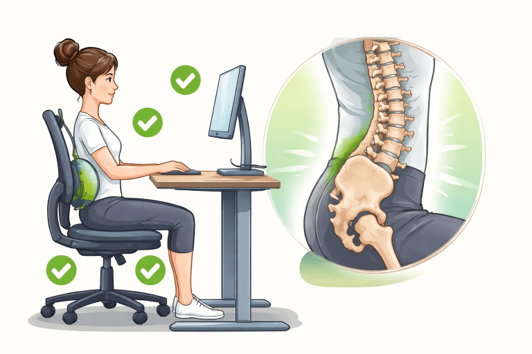 Best Posture For Reducing Lower Back Pain
