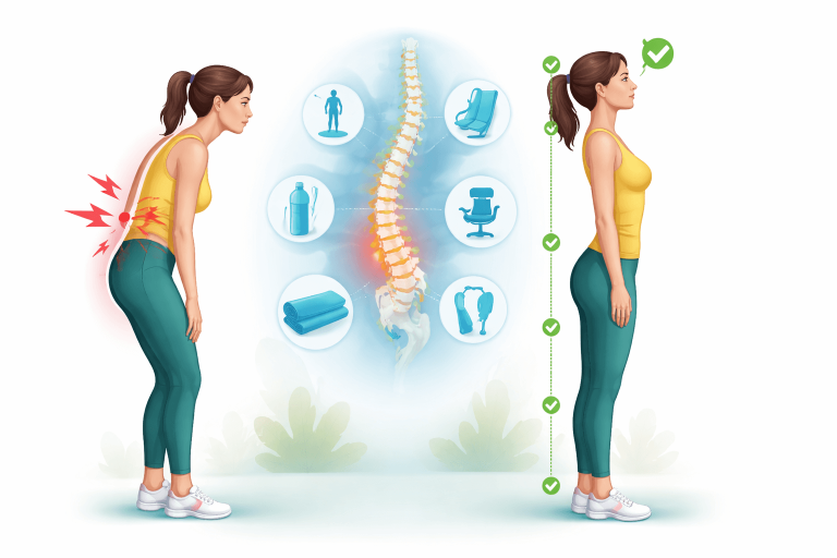 Best Posture For Reducing Lower Back Pain