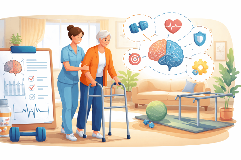 Home-based neuro rehabilitation exercises