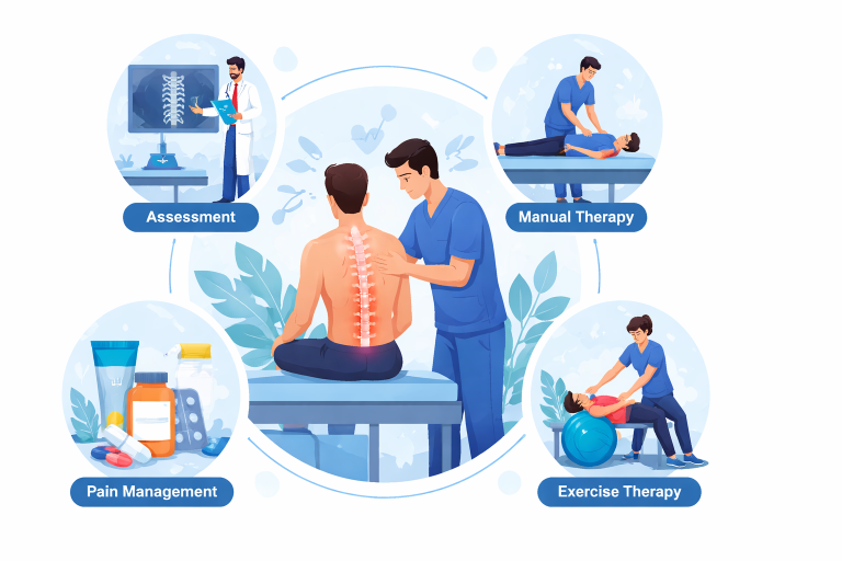 Advanced Physiotherapy Treatments for Back Pain in Ahmedabad