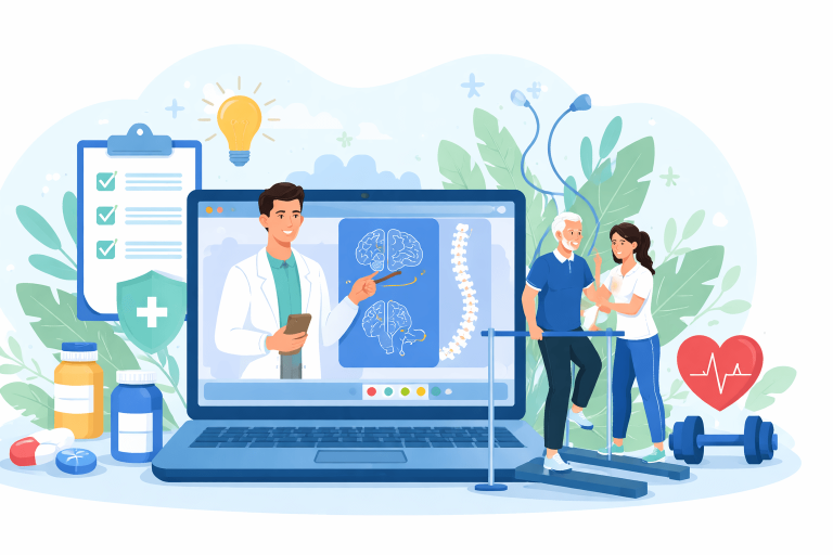 Online vs In-Clinic Neuro Physiotherapy