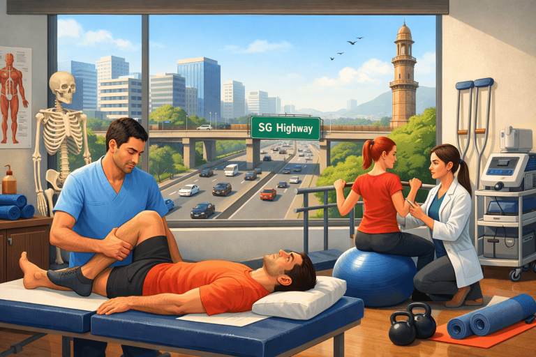 Best Physiotherapist Near SG Highway Ahmedabad