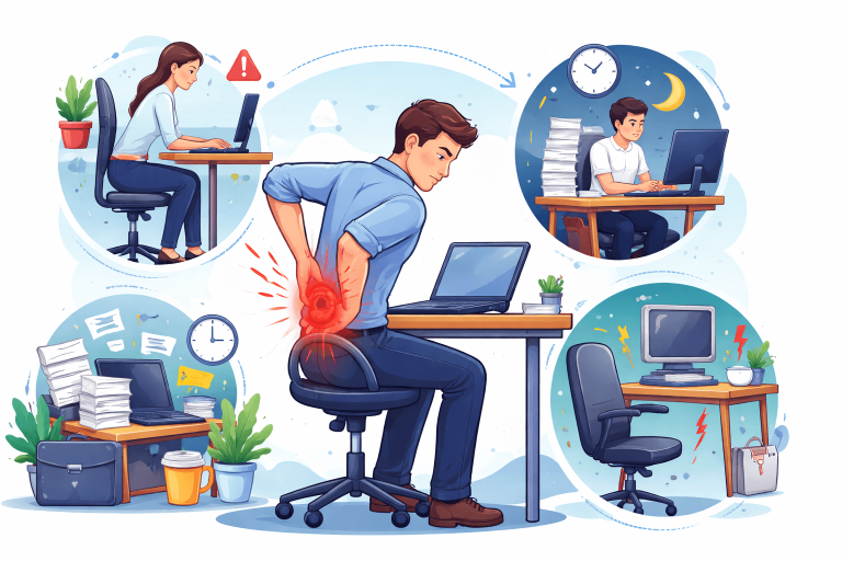 Physiotherapy For Desk Job Back Pain