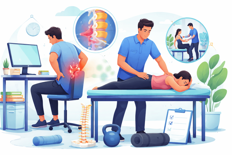 Physiotherapy For Desk Job Back Pain