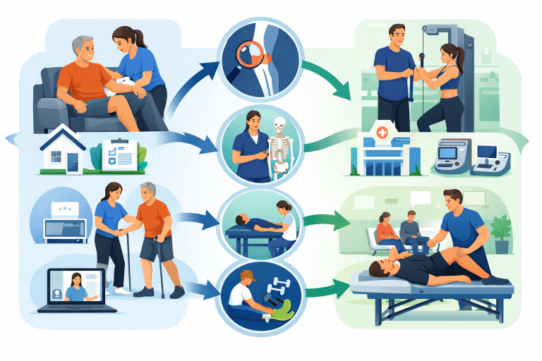 Home Physiotherapy vs Clinic Physiotherapy