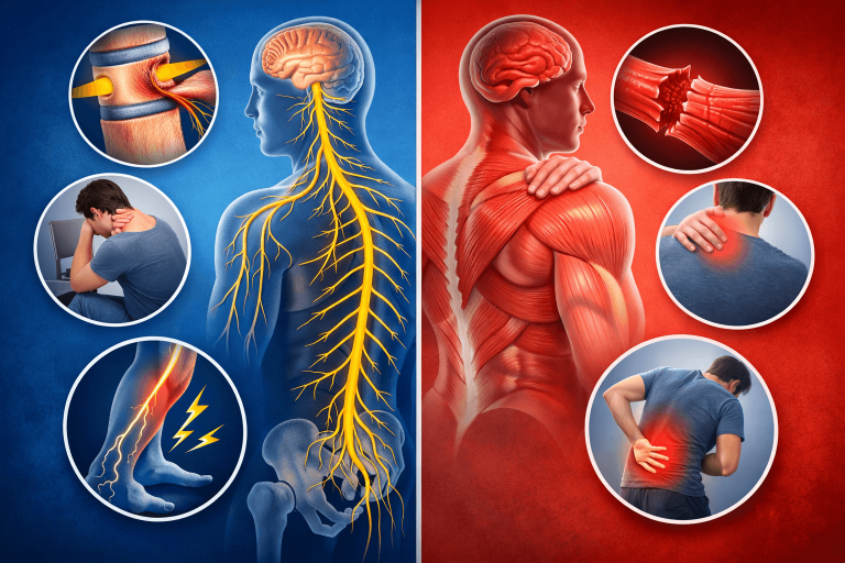 Nerve Problem vs Muscle Problem
