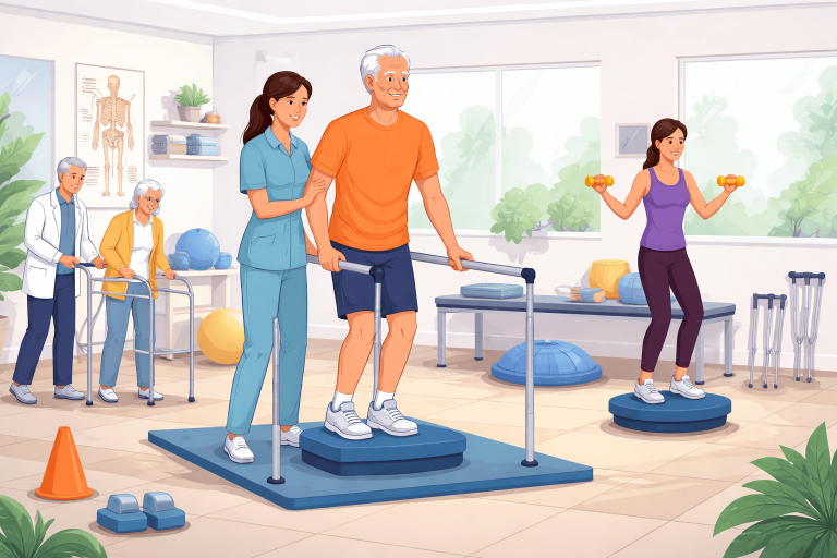 Physiotherapy For Balance Problems In Ahmedabad