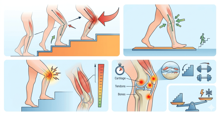 Why Does Knee Pain Happen While Climbing Stairs?