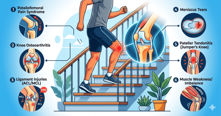Why Does Knee Pain Happen While Climbing Stairs?
