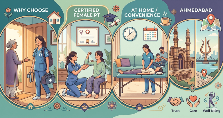 Female Physiotherapist At Home Ahmedabad