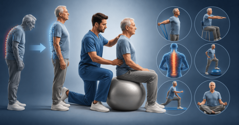 Parkinson's Posture Correction Physiotherapy Ahmedabad 