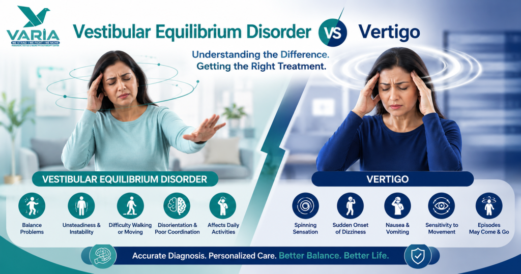 Vestibular Equilibrium Disorder Vs Vertigo