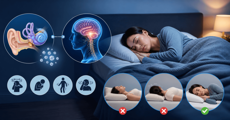 Best Sleeping Position For Vertigo Patients