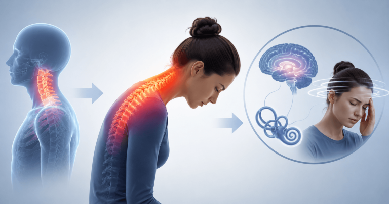 Poor Posture Causing Vertigo And Imbalance