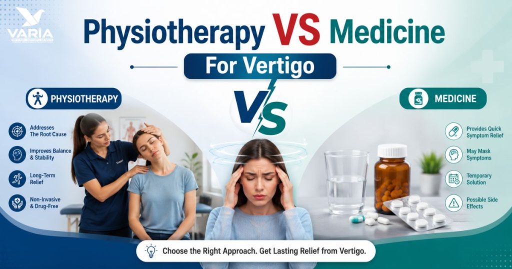 Physiotherapy VS Medicine For Vertigo – Which Treatment Should You Choose?
