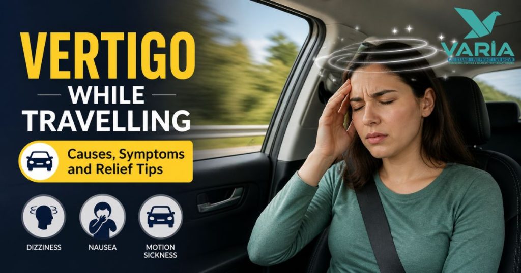vertigo while travelling in car