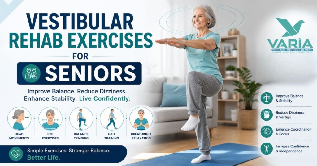 Vestibular Rehab Exercises For Seniors