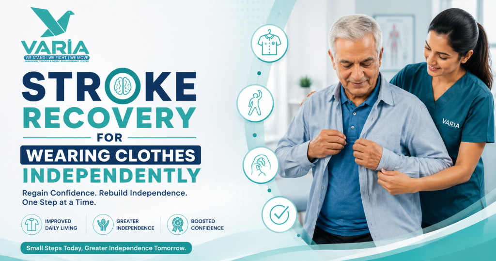 Stroke Recovery for Wearing Clothes