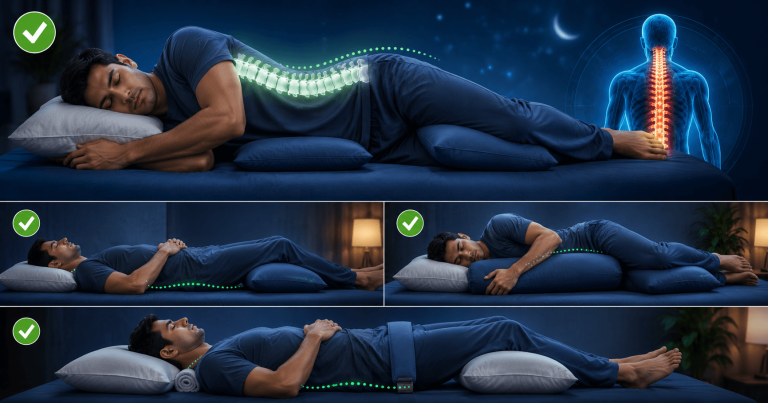 Best Sleeping Positions During Spinal Cord Recovery